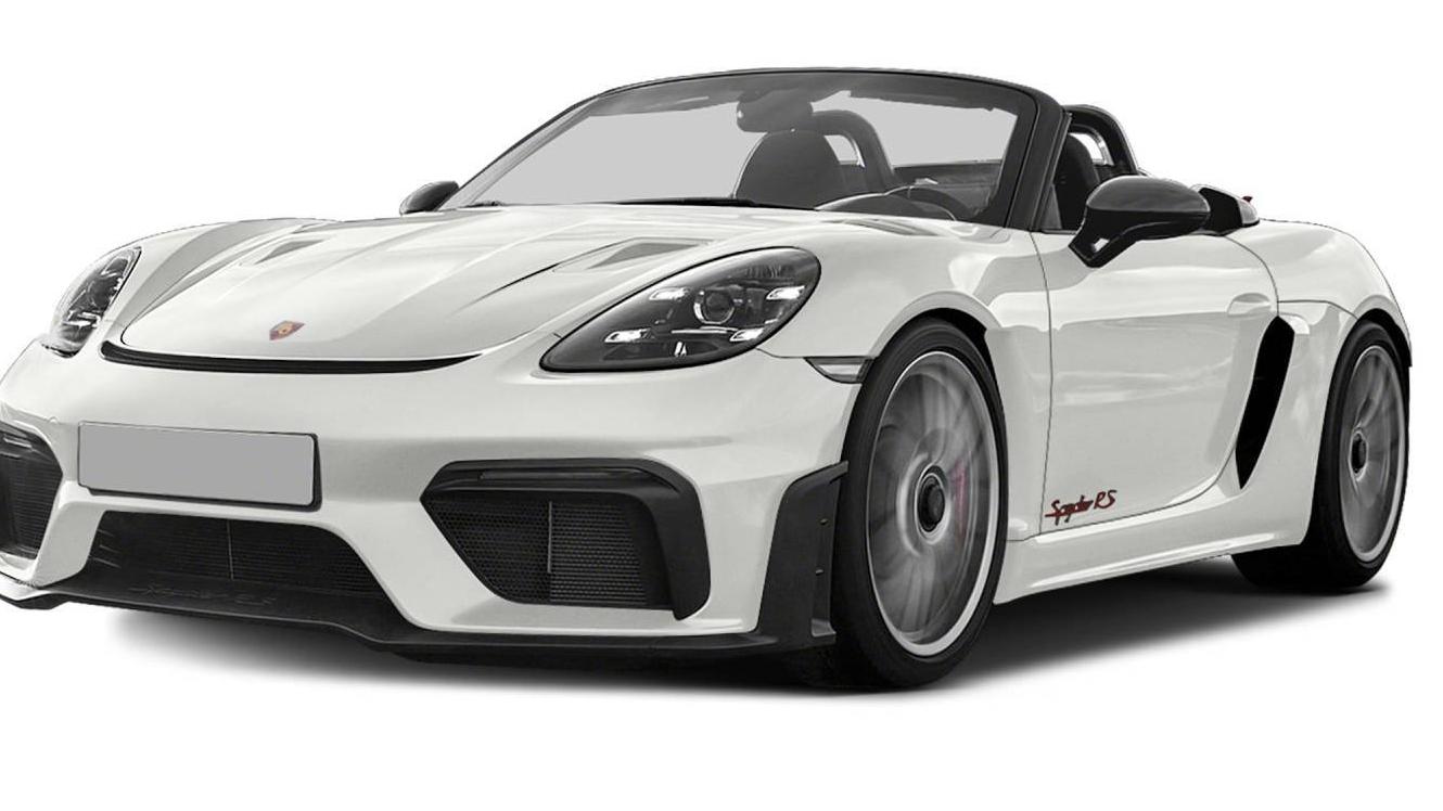 PORSCHE 718 SPYDER 2024 WP0CE2A80RK240651 image